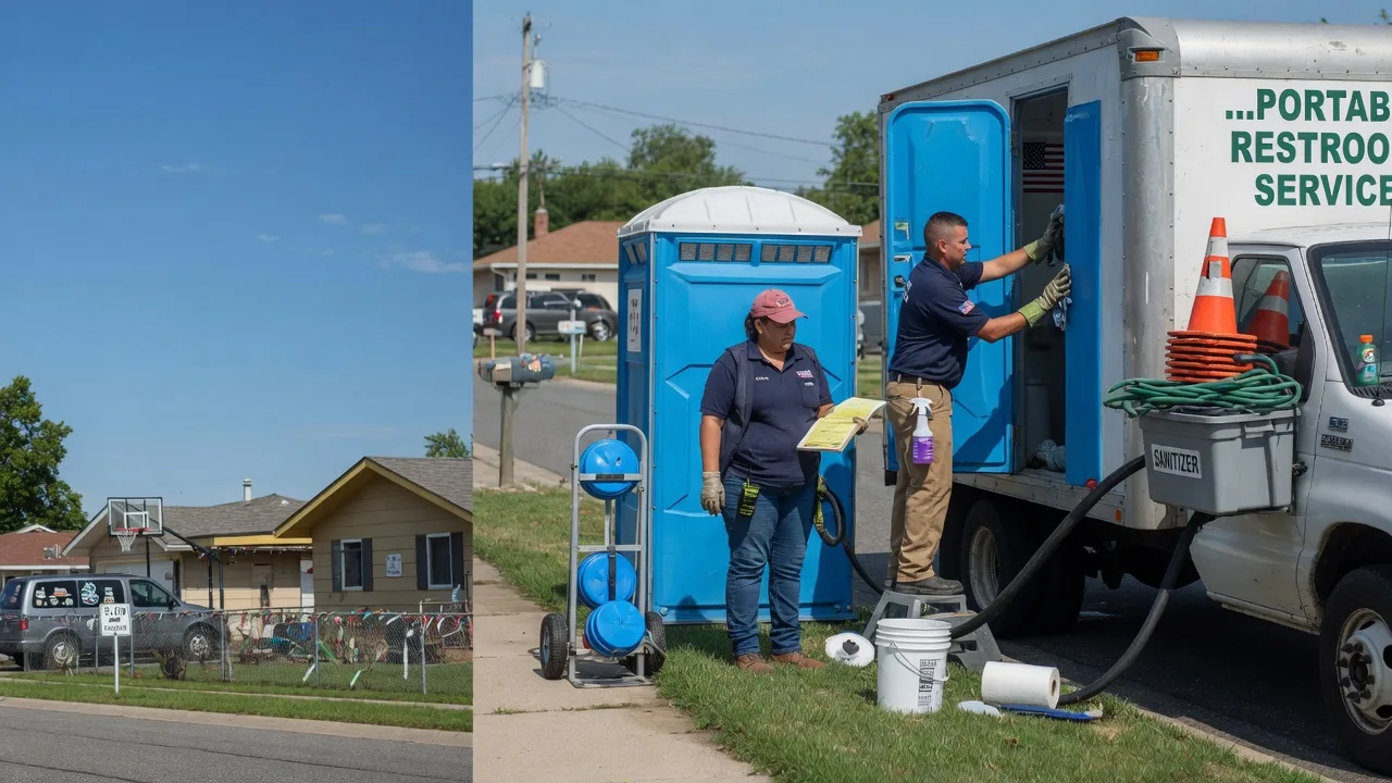 Portable Toilet Rental in Monroe, LA near me